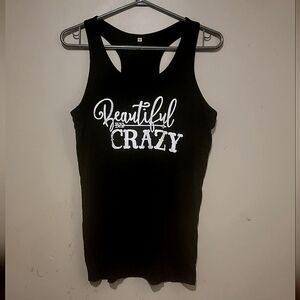 Racer back tank top